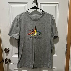 Barely used banana republic pride shirt